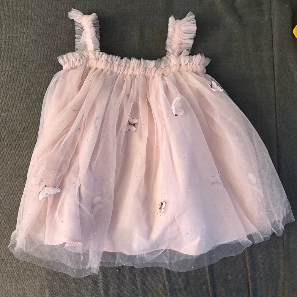 Rare Editions Pink Tulle Dress